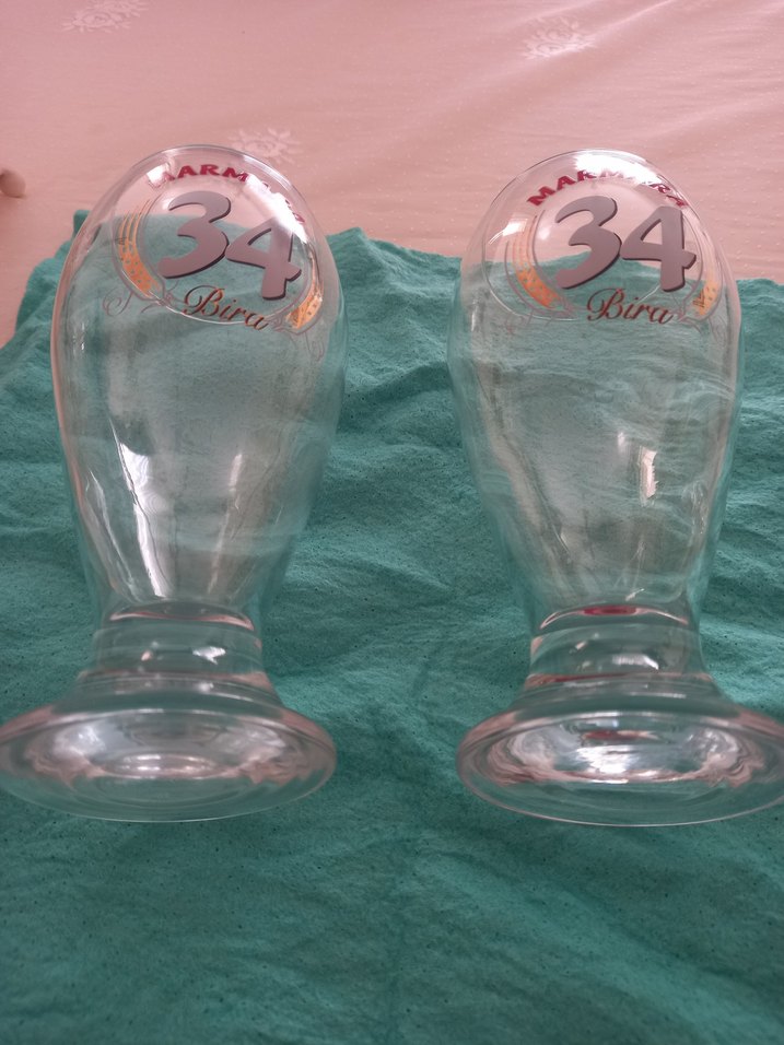 Pembe Marmara 34 Bira Bardağı ikili satışta - Görsel 5