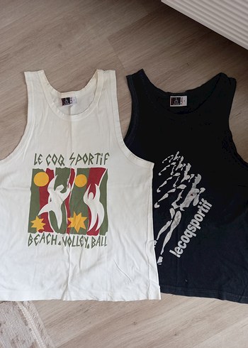 le coq sportif erkek plaj tişörtleri 2 si bir arada - Görsel 8