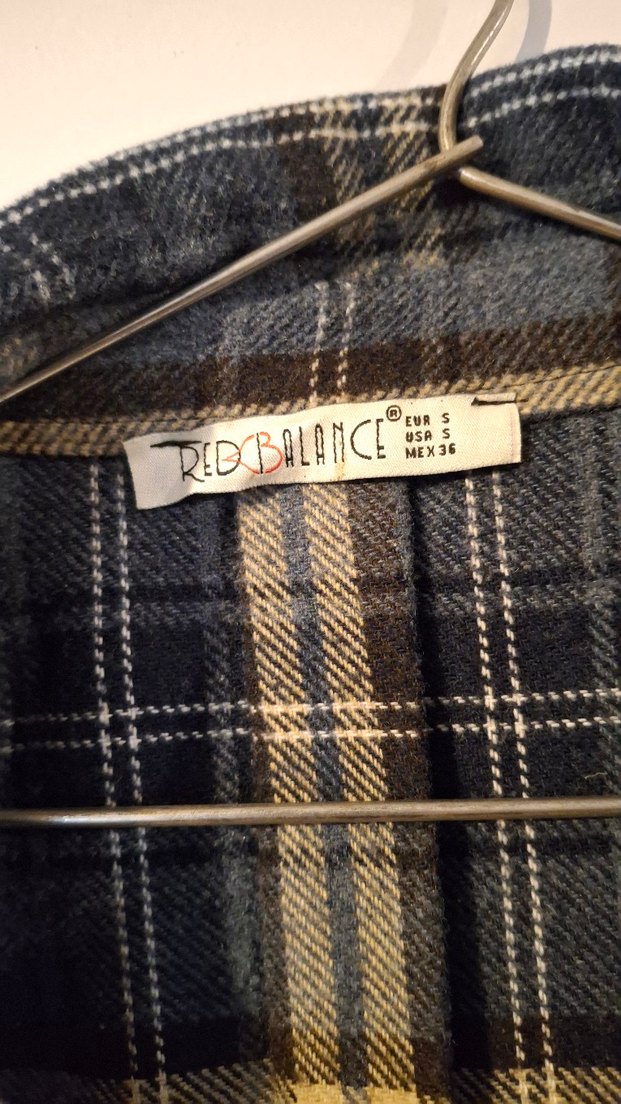 Gri Ekose Uzun Kollu kışlık Gömlek - Görsel 2