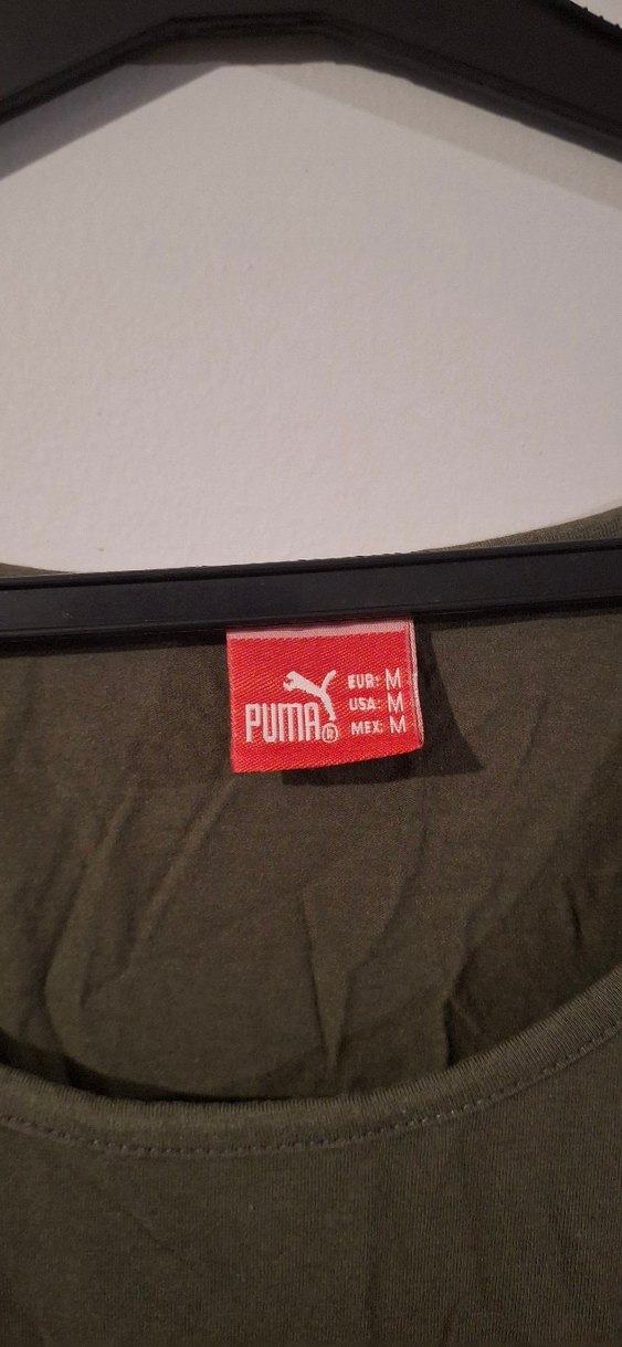 Puma Yeşil Kolsuz Atlet - Görsel 2