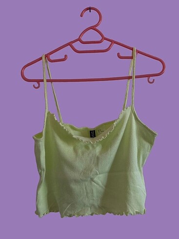 H&M Divided Yeşil Crop top