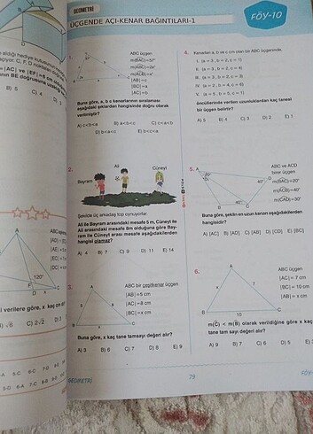  Beden Tyt ayt geometri test kitabı 