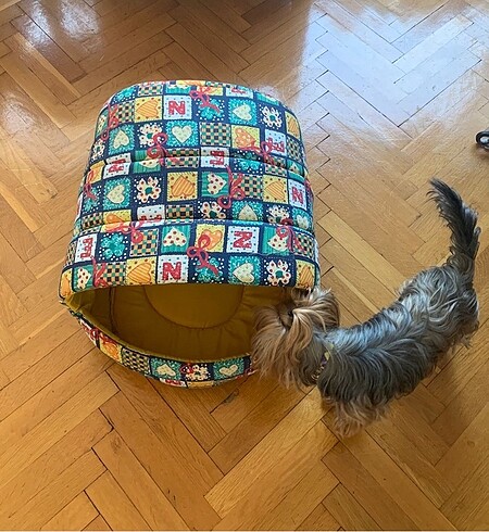 Desenli Kedi- Köpek Yatağı