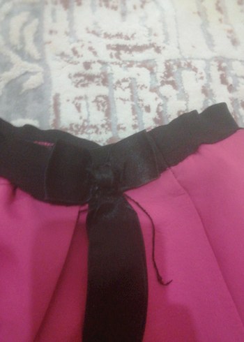 Pembe Nakışlı Kız Çocuk Eteği
