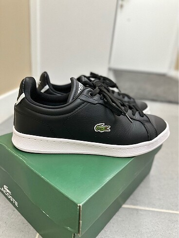 Lacoste LACOSTE CARNABY SİYAH SNEAKER