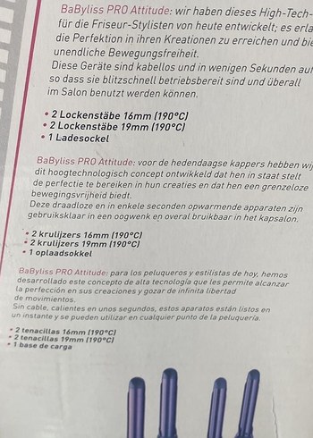 Kablosuz Mor Saç Şekillendirici Seti - Görsel 4