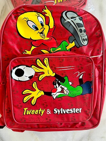 Orjinal sıfır Disney Okul Çantası Tweety