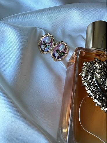 Vintage küpe - Görsel 2