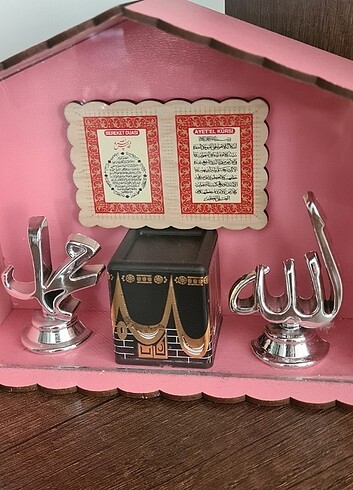 Diğer Kabe objeli sus cam esya
