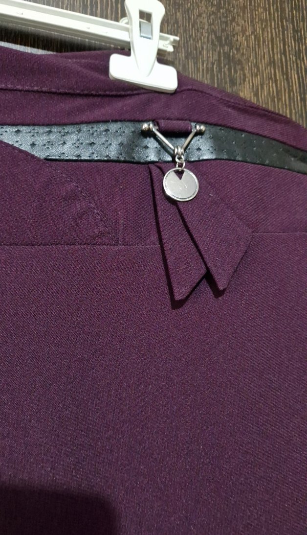 Mor Uzun Kadın Etek - Görsel 2