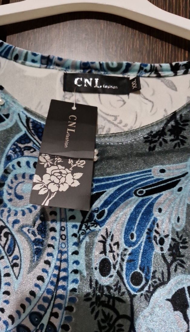 Gri Bohem Uzun Kollu Salaş Elbise - Görsel 2