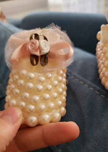 İnci İşlemeli Kız Çocuk Özel Ayakkabı - Görsel 5