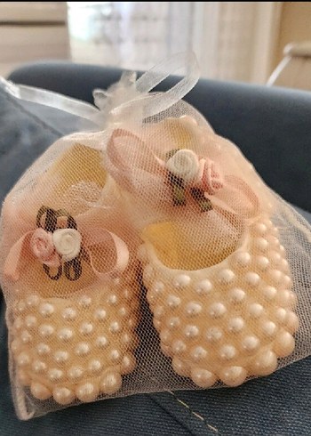 İnci İşlemeli Kız Çocuk Özel Ayakkabı - Görsel 3