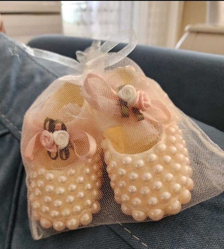 İnci İşlemeli Kız Çocuk Özel Ayakkabı - Görsel 3