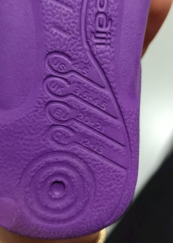 Mor kız çocuk Sandalet - Görsel 4