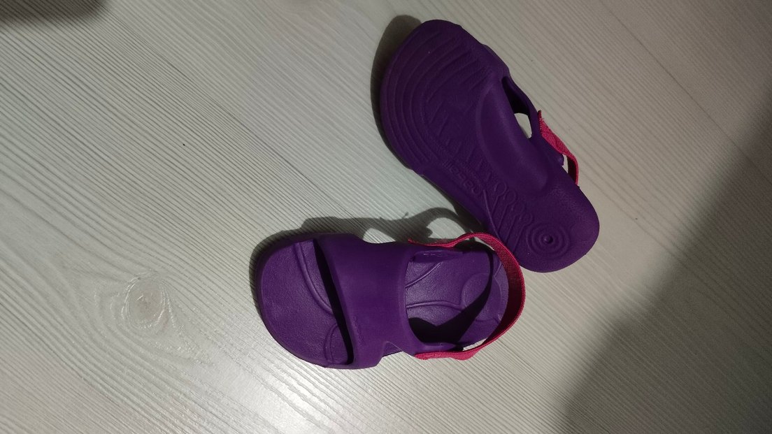 Mor kız çocuk Sandalet - Görsel 2