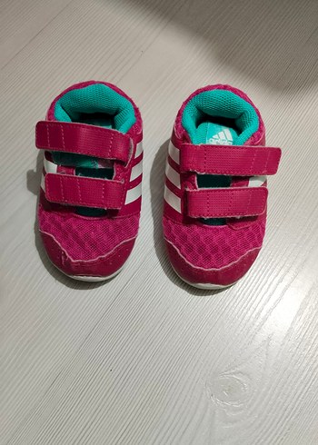 Kız Çocuk Pembe Cırt Cırtlı Spor Ayakkabı - Görsel 2