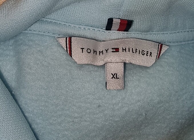 Tommy Hilfiger İçi şardonlu, kapşonlu sweat shirt