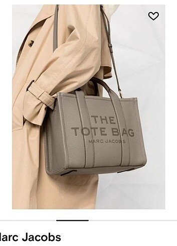 Marc Jacobs Marc Jacobs. Tote Bag. Medium. 34 cm. Orjinal