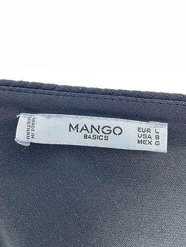 l Beden siyah Renk Mango Kısa Elbise %70 İndirimli.