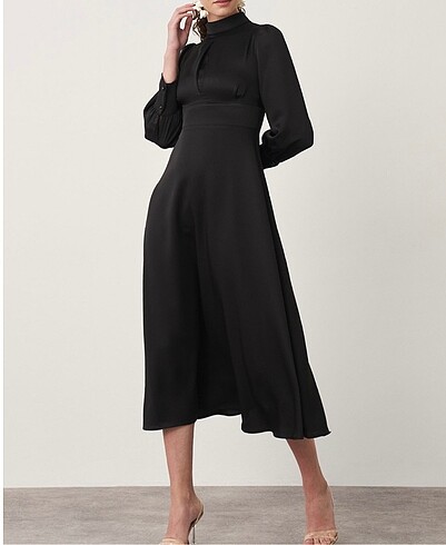 Hülya ince ella dress elbise