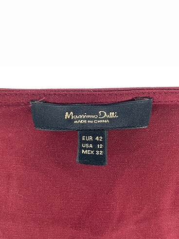 42 Beden çeşitli Renk Massimo Dutti Uzun Elbise %70 İndirimli.