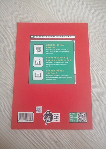 AYT Fizik Denemeleri Kitabı