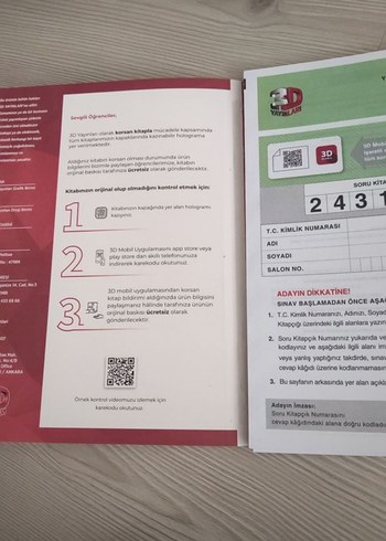 Beden AYT Matematik Simülasyon Denemeleri 10'lu