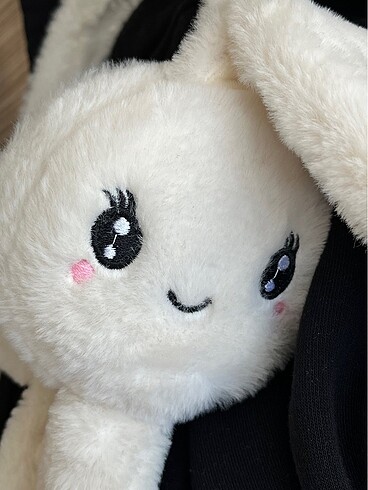 Hello Kitty Hareketli Tavşan Kulaklı Peluş Kulaklık