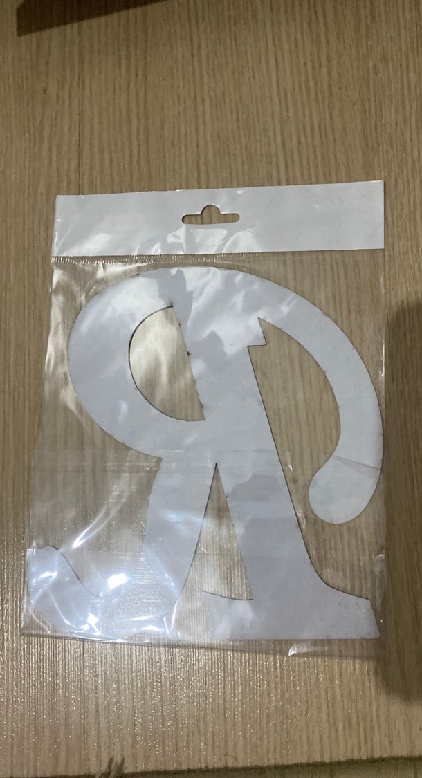 Parlak Altın R Harfi - Görsel 2