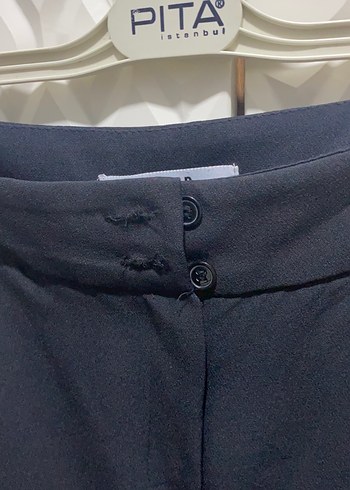 Düğmeli Siyah Kadın Blazer Ceket - Görsel 5