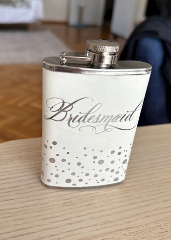 Bridesmaid Yazılı Kadın Parfüm Şişesi