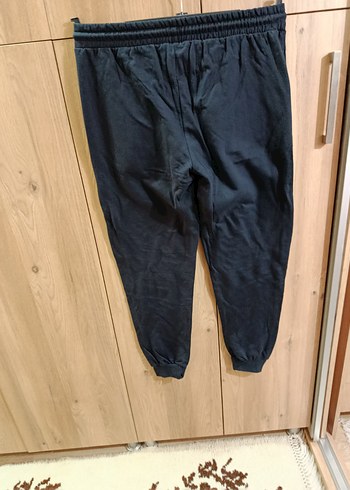 Lacivert Bol Kesim erkek Eşofman Altı - Görsel 2