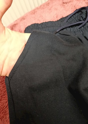 Lacivert Bol Kesim erkek Eşofman Altı - Görsel 6