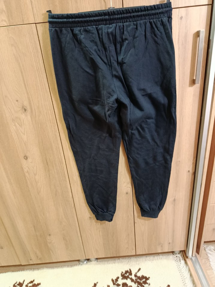 Lacivert Bol Kesim erkek Eşofman Altı - Görsel 2