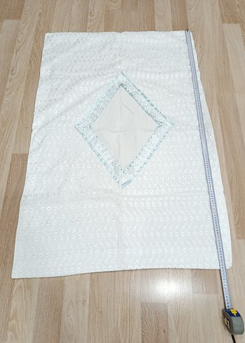 Nakışlı Beyaz Bebek nevresim - Görsel 3