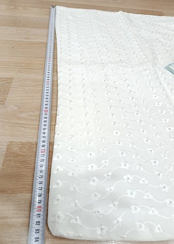 Nakışlı Beyaz Bebek nevresim - Görsel 5