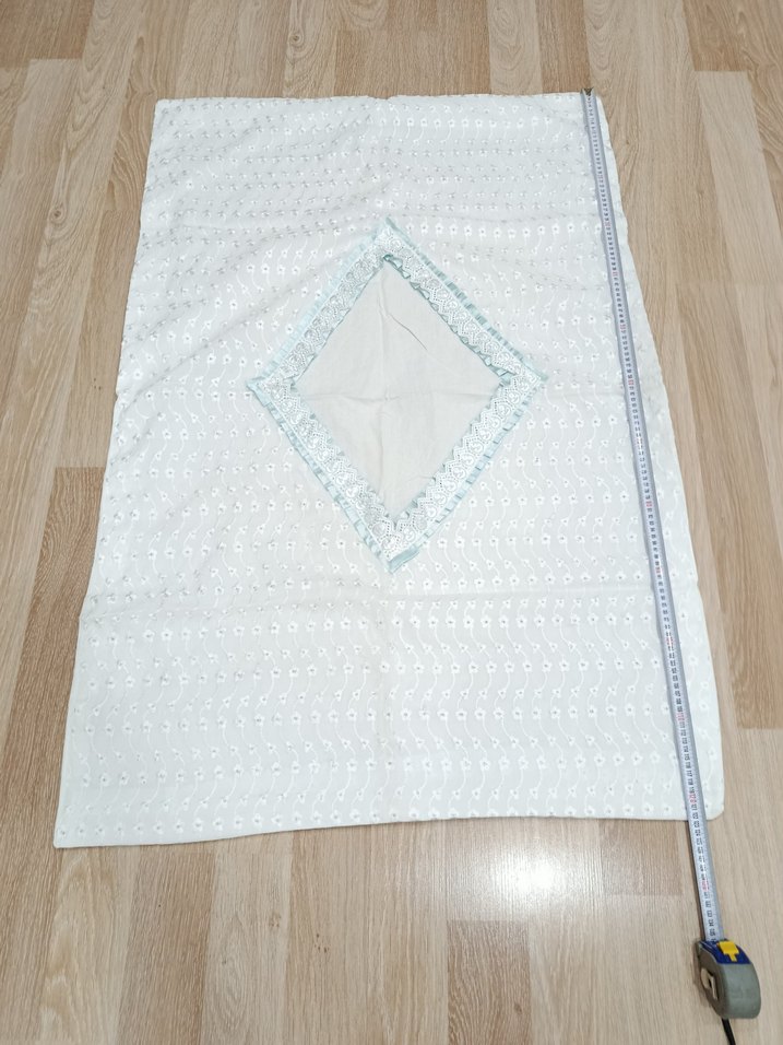 Nakışlı Beyaz Bebek nevresim - Görsel 3