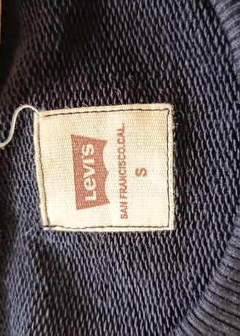 Levi's Erkek Mavi Sweatshirt - Görsel 3