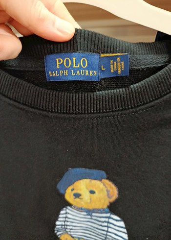 Erkek Siyah Pamuklu Sweatshirt - Görsel 2