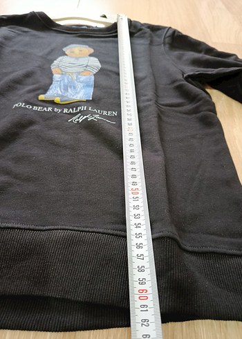 Erkek Siyah Pamuklu Sweatshirt - Görsel 4