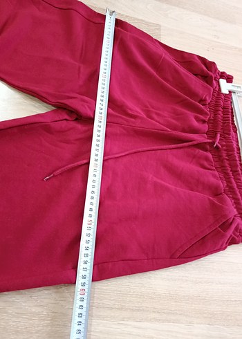 Bordo Salaş Kadın Eşofman Altı - Görsel 4