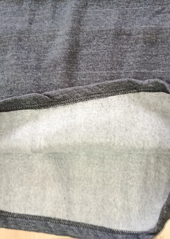 Erkek Çocuk Gri Denim Sweatshirt - Görsel 5