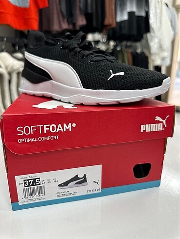 Orijinal 37,5 numara puma bayan spor ayakkabı