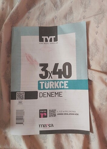 Tyt ayt test kitapları denemeleri - Görsel 2