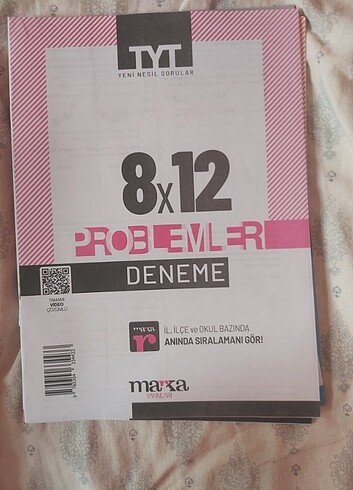 Tyt ayt test kitapları denemeleri - Görsel 6