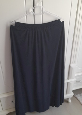 Uzun Kollu lacivert tasli Kadın Tunik - Görsel 4