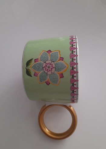 Altın Saplı Dekoratif Çay Fincanları - Görsel 4