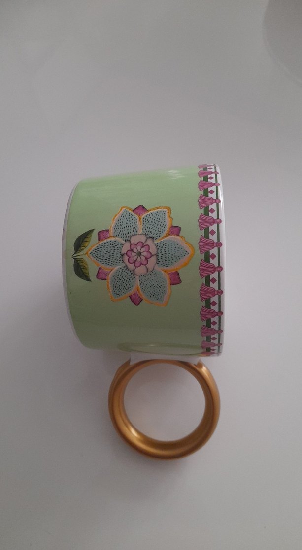 Altın Saplı Dekoratif Çay Fincanları - Görsel 4