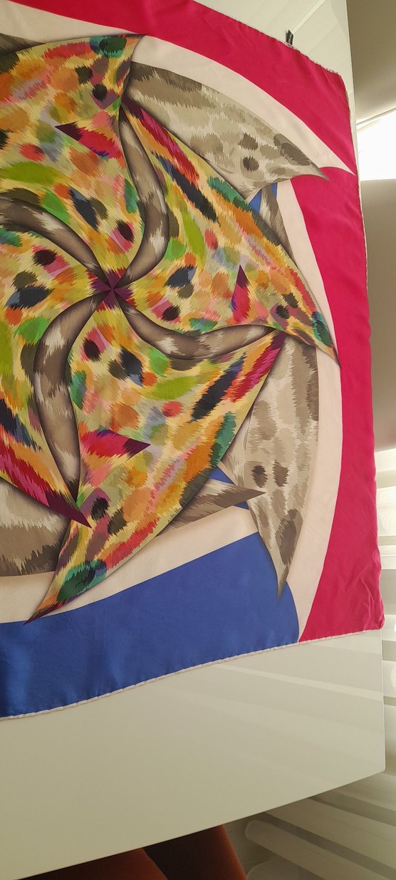 silk home tivil ipek eşarp - Görsel 3